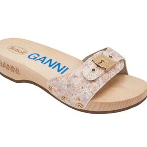 Ganni X Scholl Pescura Clog Women’s Size 10 New
